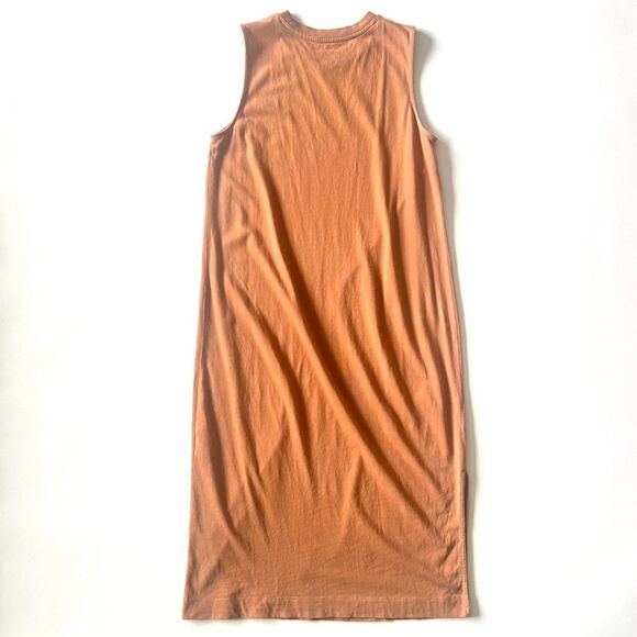 Everlane Organic Cotton Weekend Tank Dress in Tawny Brown - Picture 6 of 8